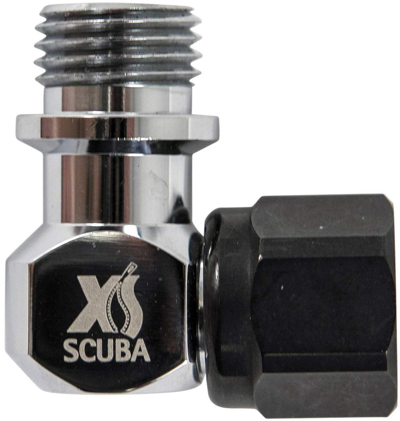 [AUSTRALIA] - Xs Scuba 90º Right Angle "underarm" Low Pressure Adapter 