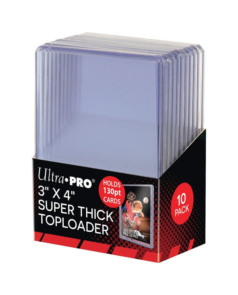 Ultra Pro 82327 3 x 4 inch Toploaders Super Thick (10 Count), Clear - BeesActive Australia