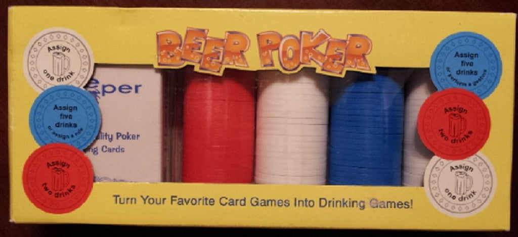 [AUSTRALIA] - Magique Novelties Beer Poker Card Game Drinking Set 