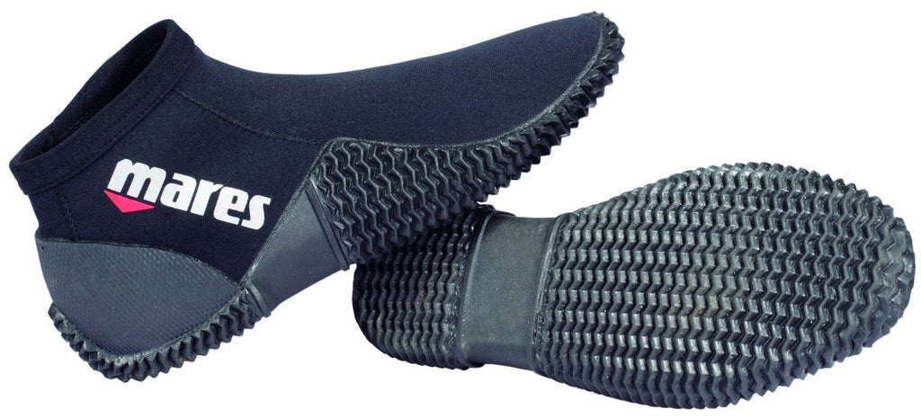 [AUSTRALIA] - Mares 2mm Neoprene Warm Water Non-Slip Rubber Sole Boot Mens 10 / Womens 11 Black 2mm Mares 