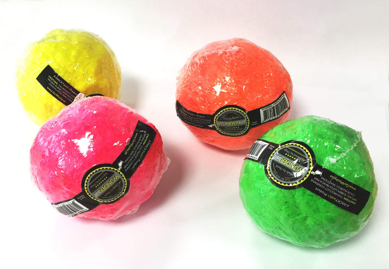 WACKYwalk'r Wunderball Indestructible, Bouncing, Floats, Fetch Dog Toy. Color Varies youth large / 11-13 - BeesActive Australia