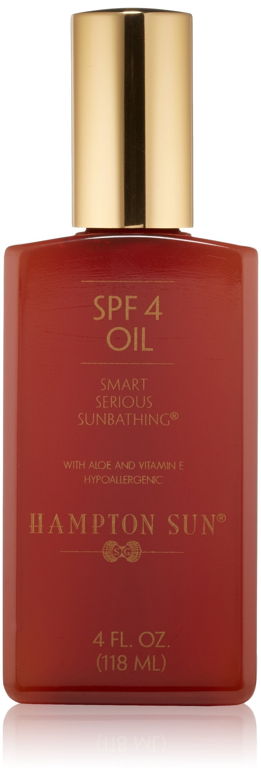 Hampton Sun SPF 4 Oil, 4 Fl Oz - BeesActive Australia