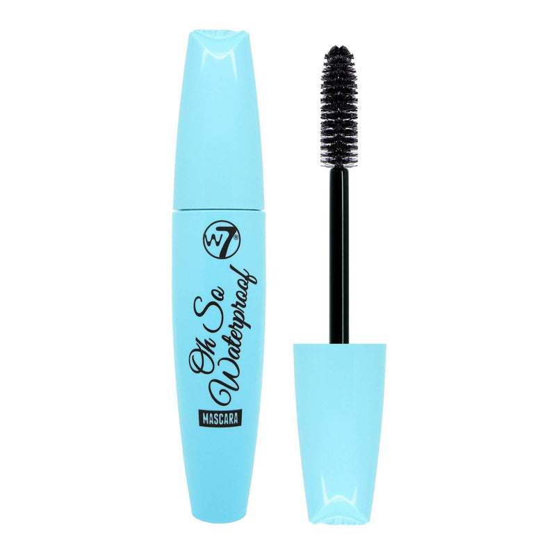 W7 | Oh So Waterproof Mascara | Long-Lasting And Waterproof Formula | Black Mascara With Thick Bristle Shaped Brush For Volume And Length | Cruelty Free Eye Makeup - BeesActive Australia