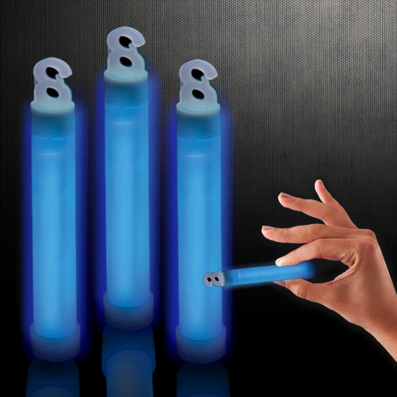 50 Pack - 4" Premium Glow Stick - Select Your Color! (Blue) - BeesActive Australia