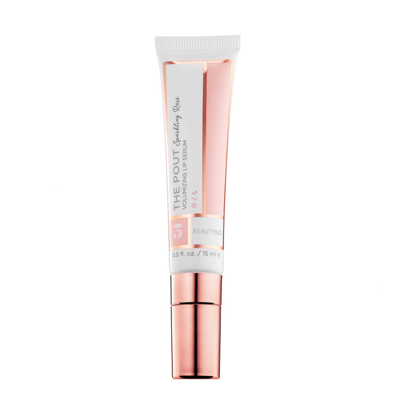 BeautyBio The Pout: Volumizing Lip Serum Sparkling Rose Single - BeesActive Australia