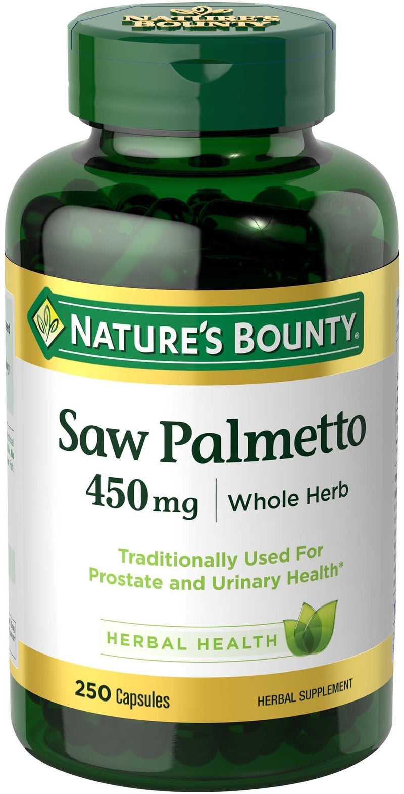 Nature's Bounty Saw Palmetto 250 Count (Pack of 1) - BeesActive Australia