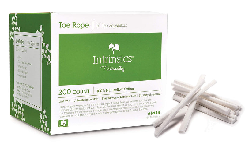 Intrinsics Pedicure Toe Rope - 6" length, 200 count - BeesActive Australia