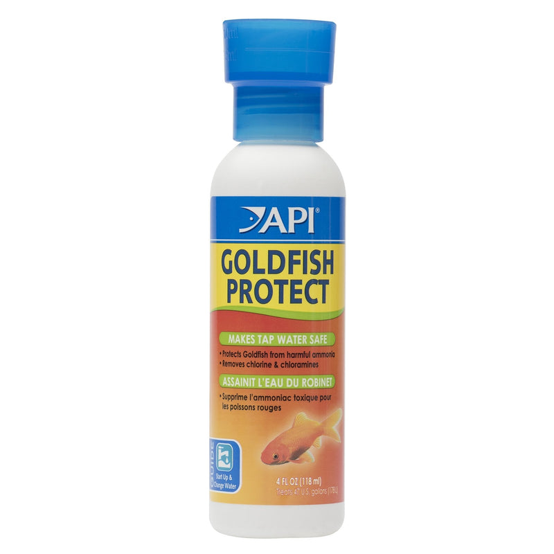 API GOLDFISH PROTECT Aquarium Water Conditioner 4-Ounce Bottle - BeesActive Australia
