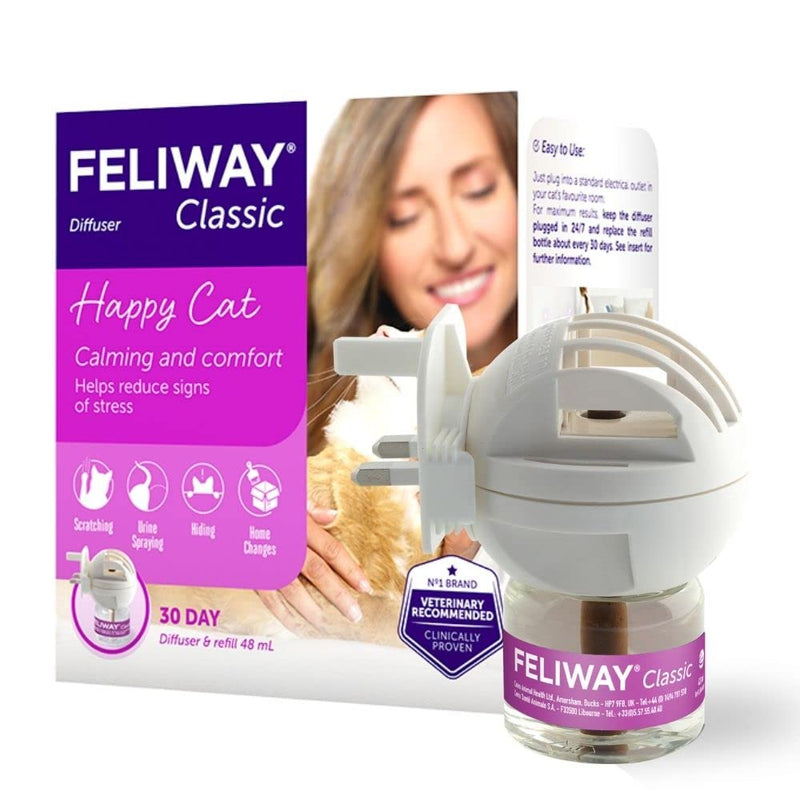 Ceva Animal Health C23830c Feliway Starter Kit Diffuser, 48ml (Оne Расk) - BeesActive Australia