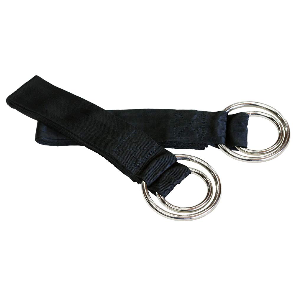 TrailMax Horse Highline Tree Saver Straps, Sold as a Pair, Prevents Tree Girdling When Securing Your Horses or Mules on a Highline Rope, Leave No Trace, NFS NPS BLM USFS DOI Approved Black - BeesActive Australia