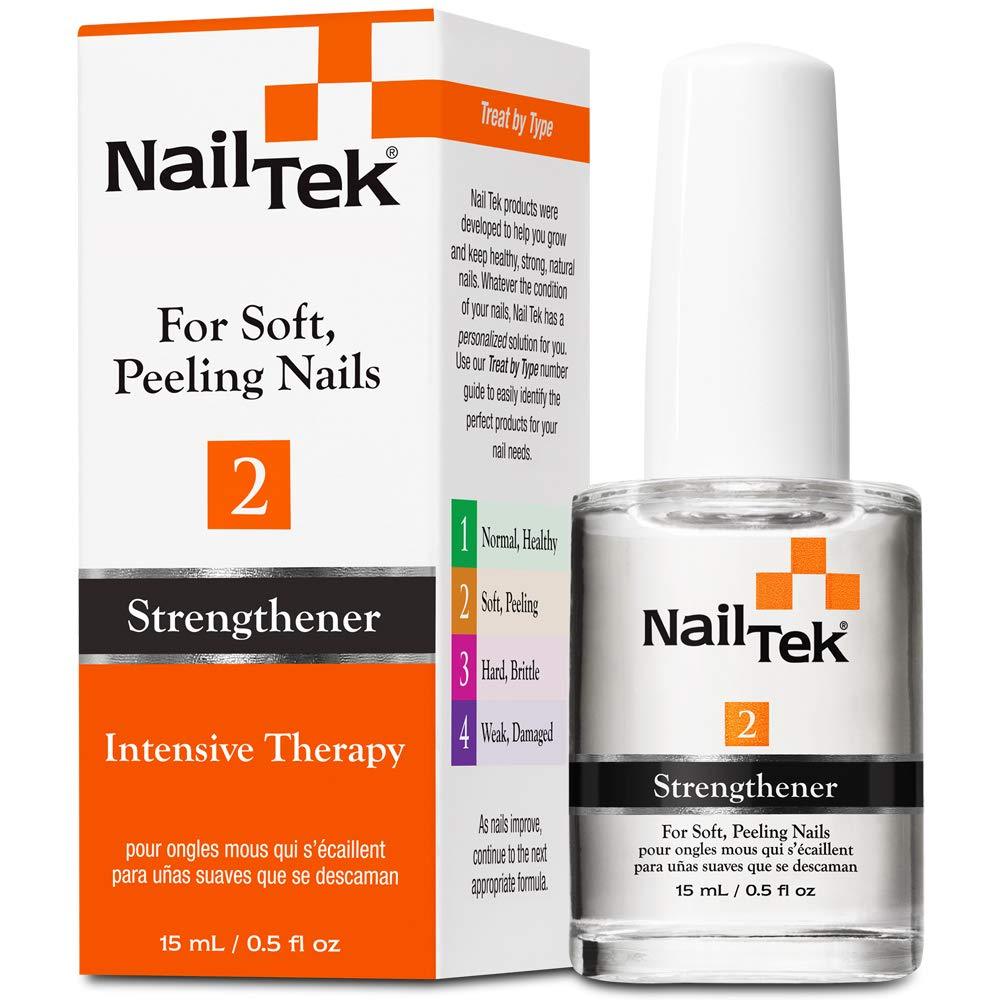 Nail Tek Intensive Therapy 2, Nail Strengthener for Soft and Peeling Nails, 0.5 oz x 1-Pack - BeesActive Australia