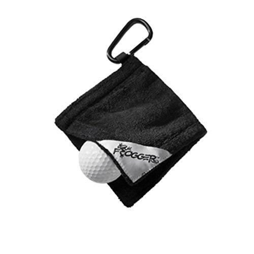 Frogger Golf Amphibian Wet/Dry Golf Ball Towel (4" x 4") - BeesActive Australia