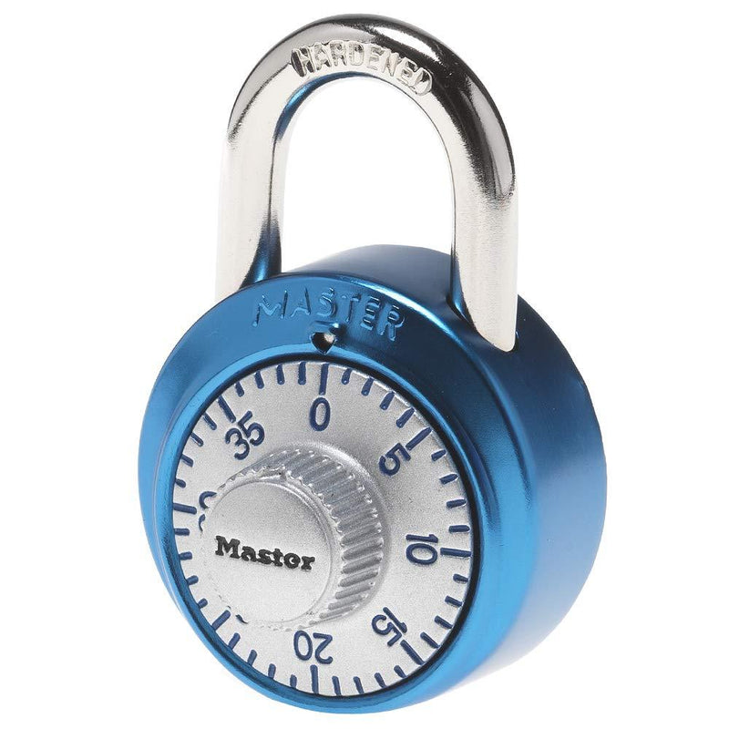 Master Lock 1561DAST Locker Lock Combination Padlock, 1 Pack, Assorted Colors - BeesActive Australia