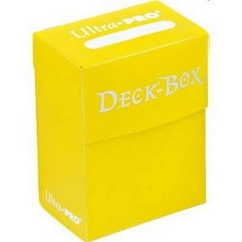 Ultra Pro Standard Deck Box 80-Count Yellow - BeesActive Australia