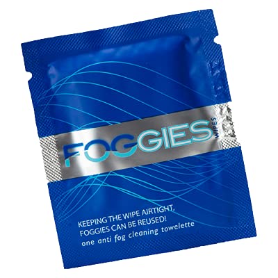 Foggies Anti-Fog Cleaning Towelette Wipes for Goggles, Glasses and Masks, 6-Pack - BeesActive Australia