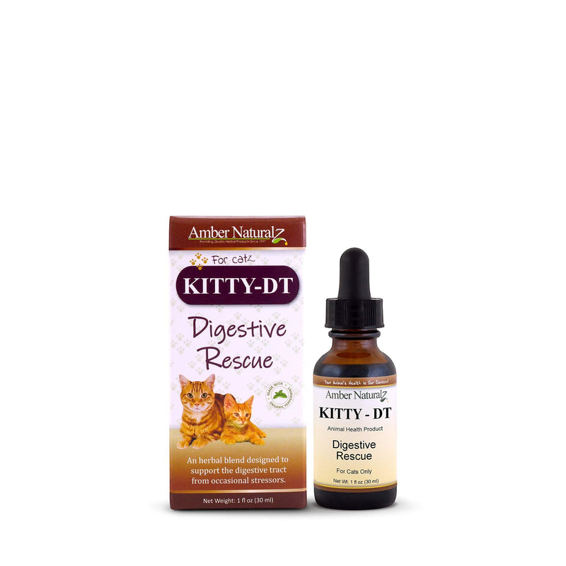 Kitty-DT Botanical for pets-Digestive Support for Felines,1 oz - BeesActive Australia