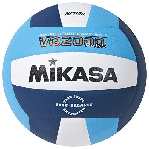 [AUSTRALIA] - Mikasa VQ2000 Micro Cell Volleyball Columbia Blue/Navy/White 