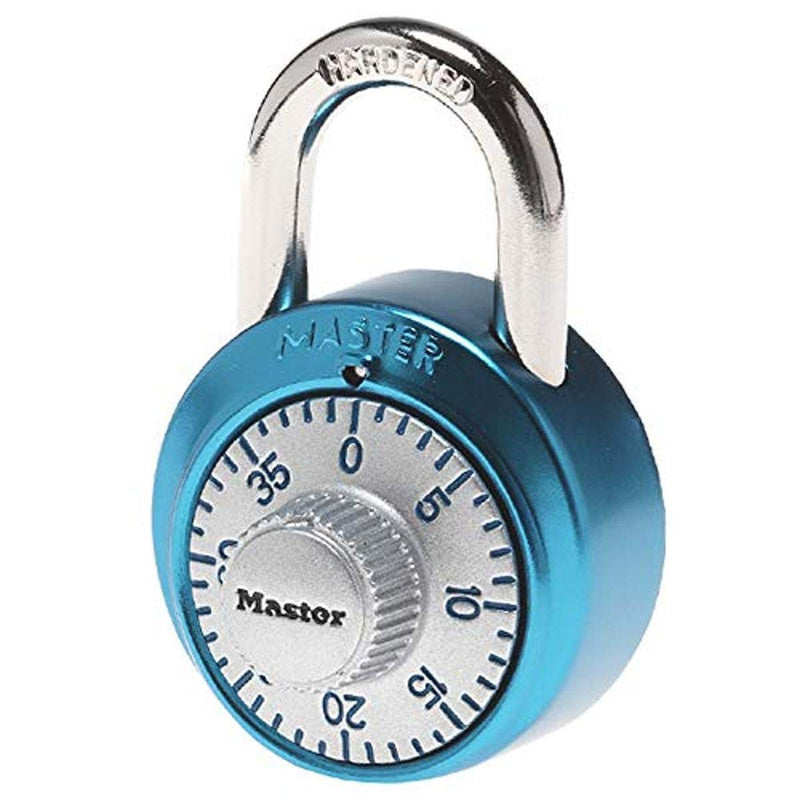 Master Lock 1561DLTBLU Locker Lock Combination Padlock, 1 Pack, Light Blue - BeesActive Australia