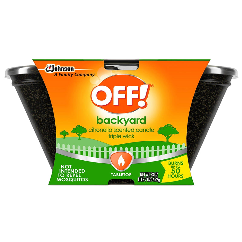OFF! Triple Wick Ambiance Enhancing Citronella Candle, 23 oz (Pack of 6) - BeesActive Australia
