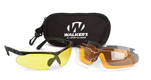 Walker's Sport Glasses with Interchangeable Lens Gray - BeesActive Australia