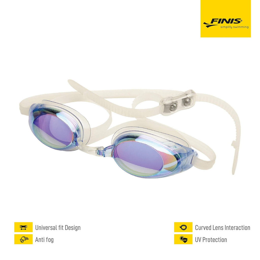 [AUSTRALIA] - FINIS Lightning Goggles Blue/Mirror 