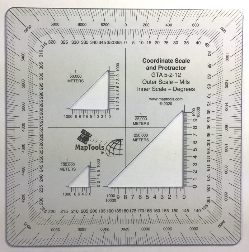 MapTools Military Style UTM/MGRS Coordinate Scale - BeesActive Australia