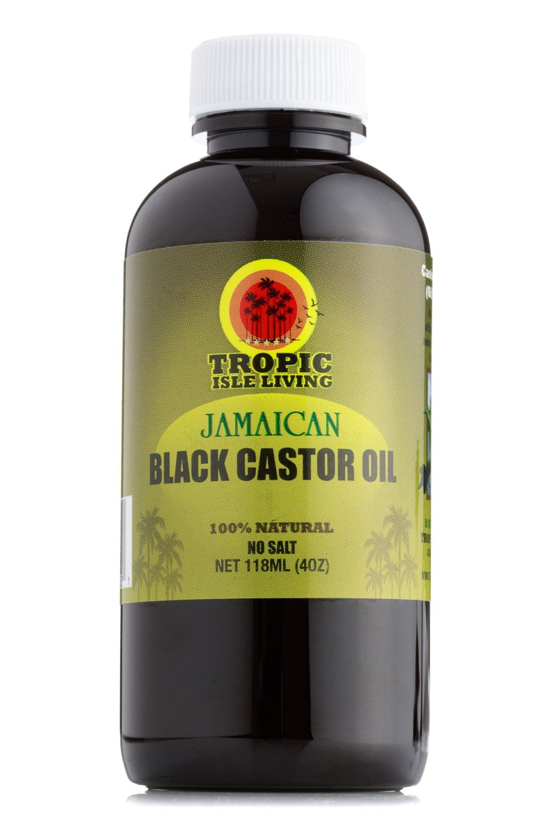 Tropic Isle Living - Jamaican Black Castor Oil - Plastic PET Bottle 4oz - BeesActive Australia