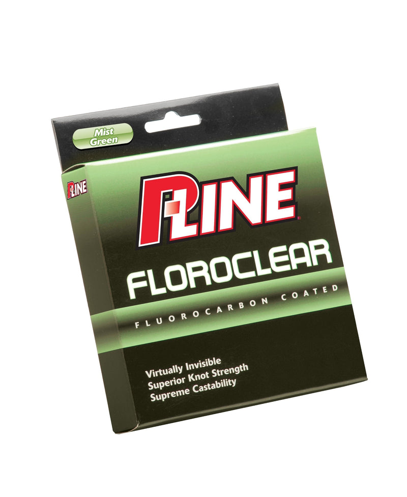 P-Line Floroclear Mist Green Fishing (Filler Spool) 8-Pound - BeesActive Australia