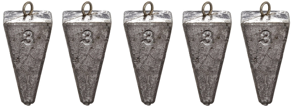 [AUSTRALIA] - SouthBend Pyramid Sinker, Pack of 5 