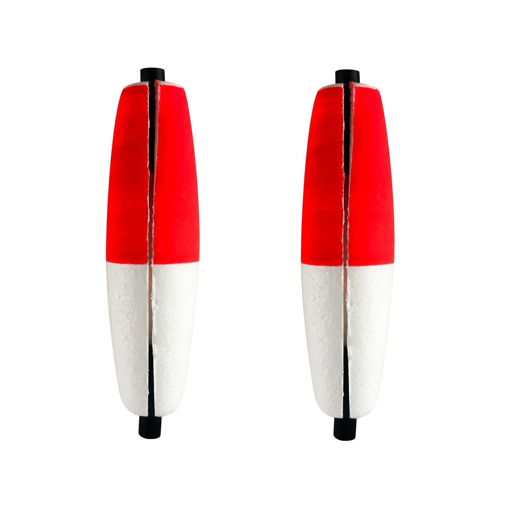 [AUSTRALIA] - Thill Fish'N Foam Float Classic Fishing Bobber, 2 Pack 1 1/4-Inch Red/White 