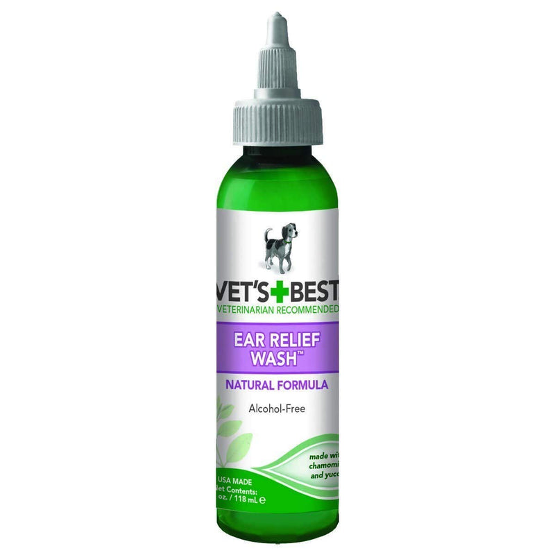 Vet's Best Ear Relief Wash for Dogs (4 fl oz) - BeesActive Australia