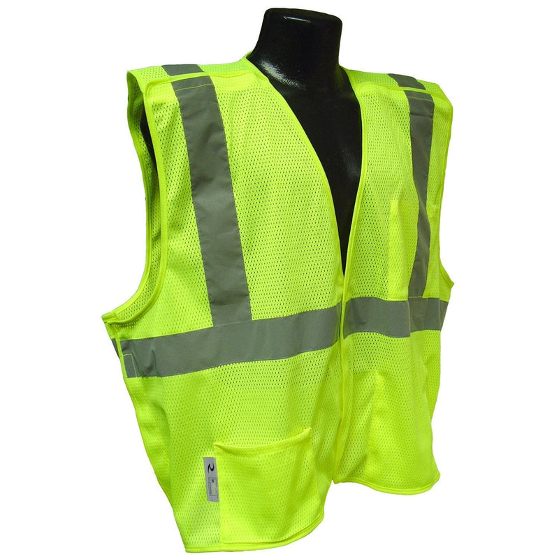 [AUSTRALIA] - Radians SV4GMM Economy Class 2 Breakaway Mesh Safety Vests, Medium, Green 