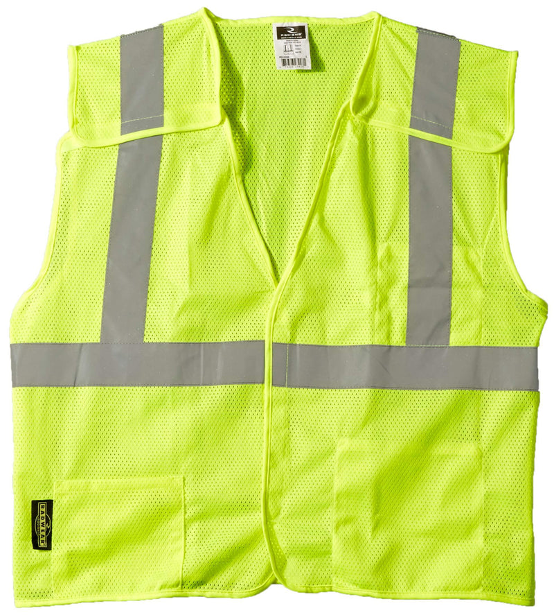 [AUSTRALIA] - Radians SV4GML Economy Class 2 Breakaway Mesh Safety Vests, Large, Green 