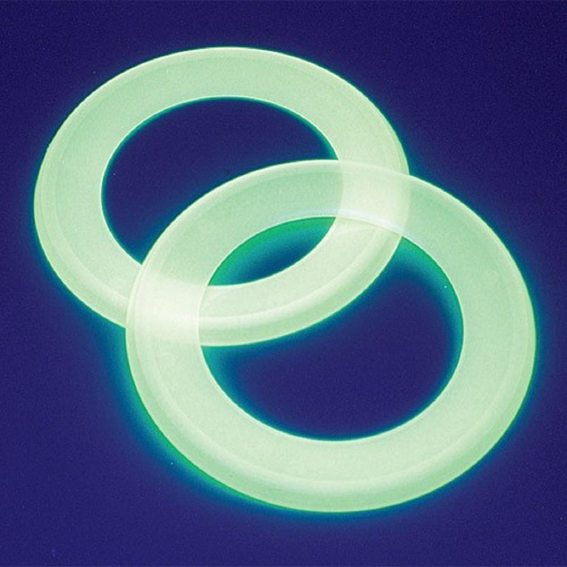 [AUSTRALIA] - Dozen Glow In The Dark Ring Flying Disks 