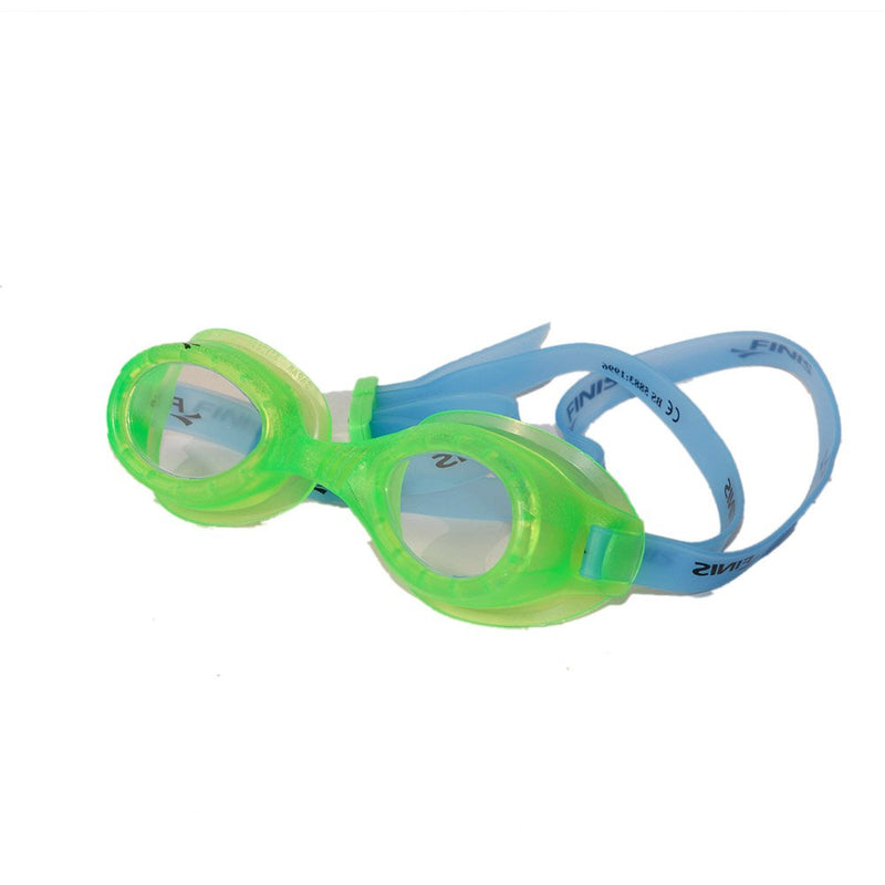 FINIS H2 Kid’s Performance Swim Goggles Green/Clear - BeesActive Australia