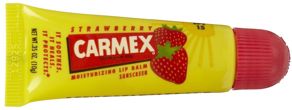 Carmex Strawberry Flavor Moisturizing Lip Balm Tube SPF 15 - BeesActive Australia