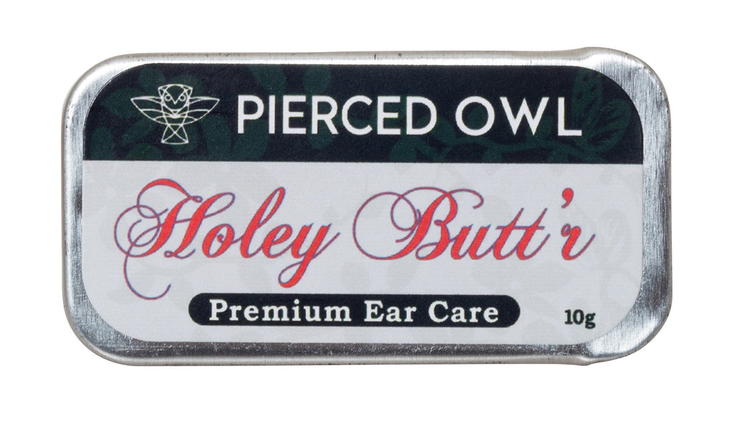 Holey Butt'r Premium Stretched Ear Lobe Cream, Vegan, 10g / .35 ounce - BeesActive Australia