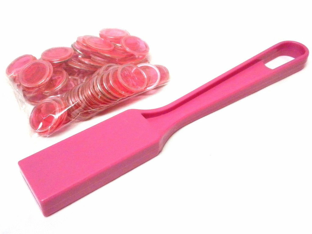 [AUSTRALIA] - SmallToys Bingo Magnetic Wand with 100 Chips - Pink 