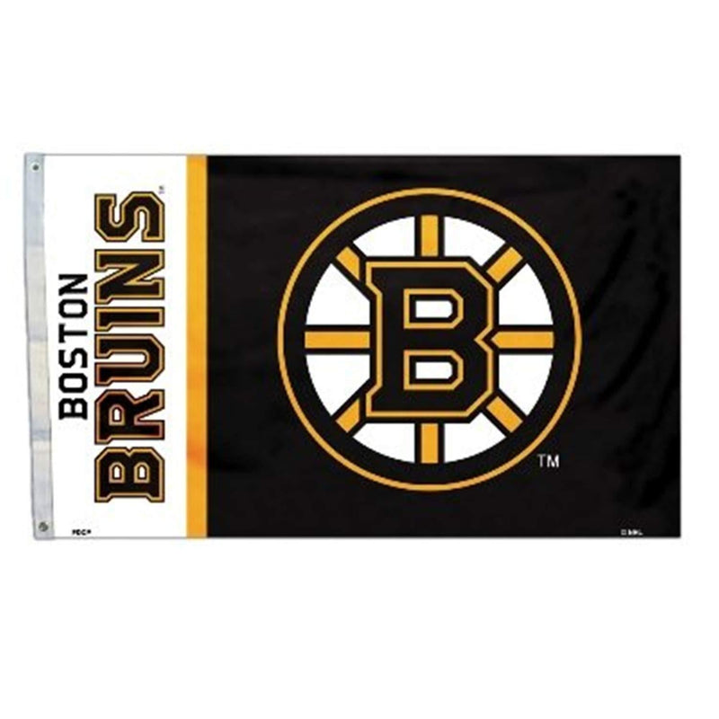 Fremont Die NHL Boston Bruins Flag with Grommets 3 x 5-Foot Logo - BeesActive Australia