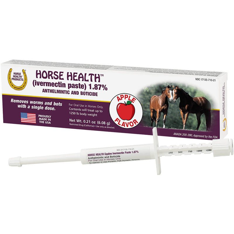 Pennington (ivermectin paste) 1.87%, Equine Dewormer, up to 1,250 lbs 0.21 Ounces - BeesActive Australia