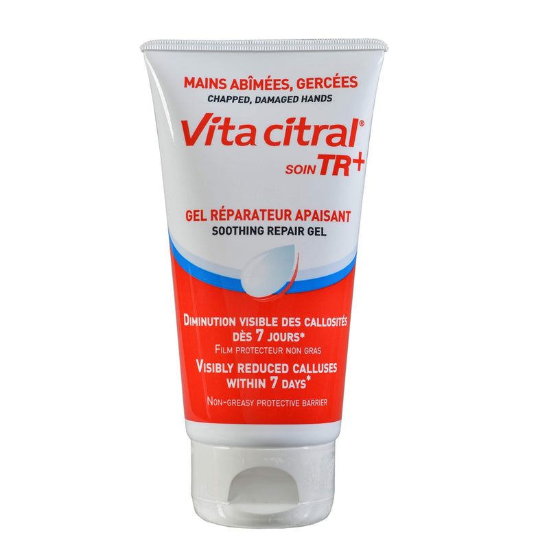 Vita Citral Soin TR+ Soothing Repair Gel - Intense Soothing and Softening Gel for Hands. Take Care of Damaged or Chapped Hands, Reduce Calluses, Helps Repair Skin, Protects and Cleanses (75ml) 75ml - BeesActive Australia