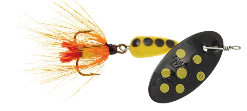 [AUSTRALIA] - Panther Martin Nature Series Spotted Fly Dressed Fishing Spinner PMSPF_2_by Nature Series Spotted Fly Dressed Fishing Spinner Black/Yellow, Black Yellow 