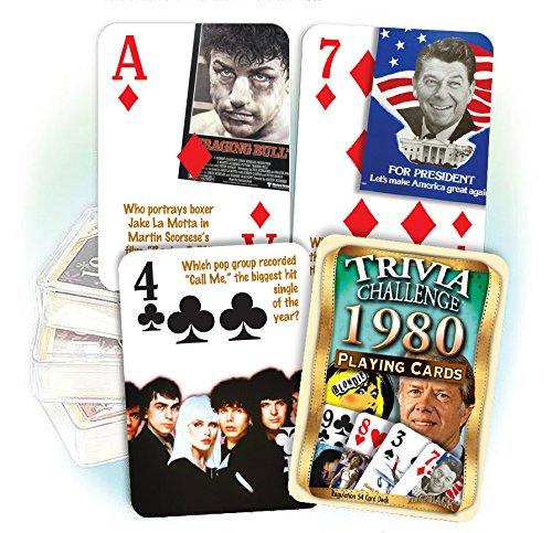 [AUSTRALIA] - Flickback 1980 Trivia Playing Cards: 40th Birthday 
