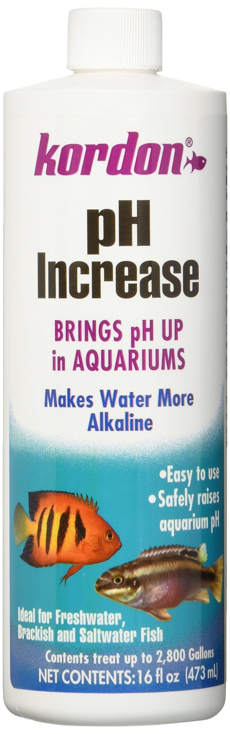 KORDON #35316 pH Increase Adjuster for Aquarium, 16-Ounce - BeesActive Australia