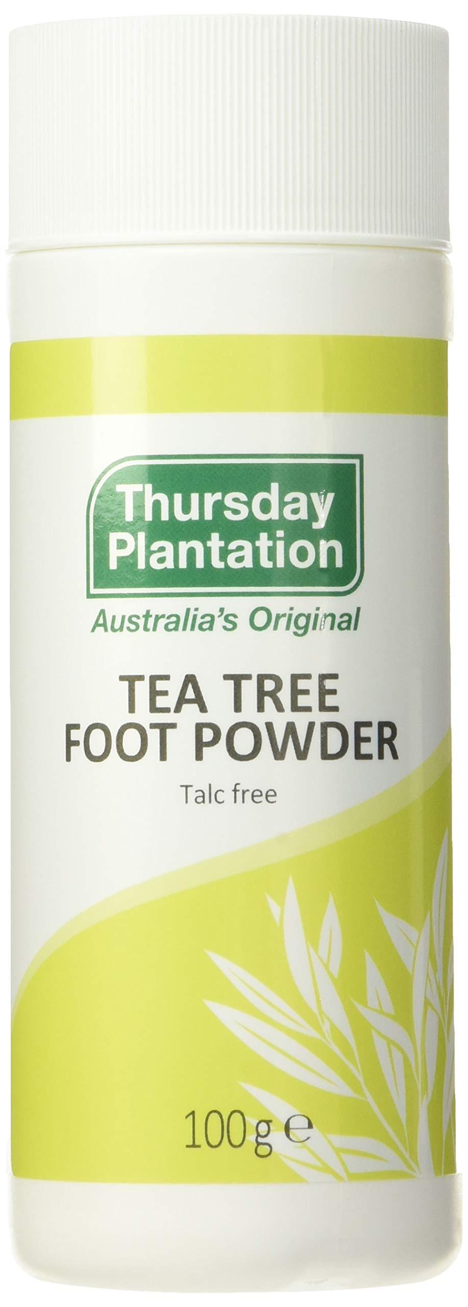 Tea Tree Foot Powder Thursday Plantation 100 g Powder - BeesActive Australia