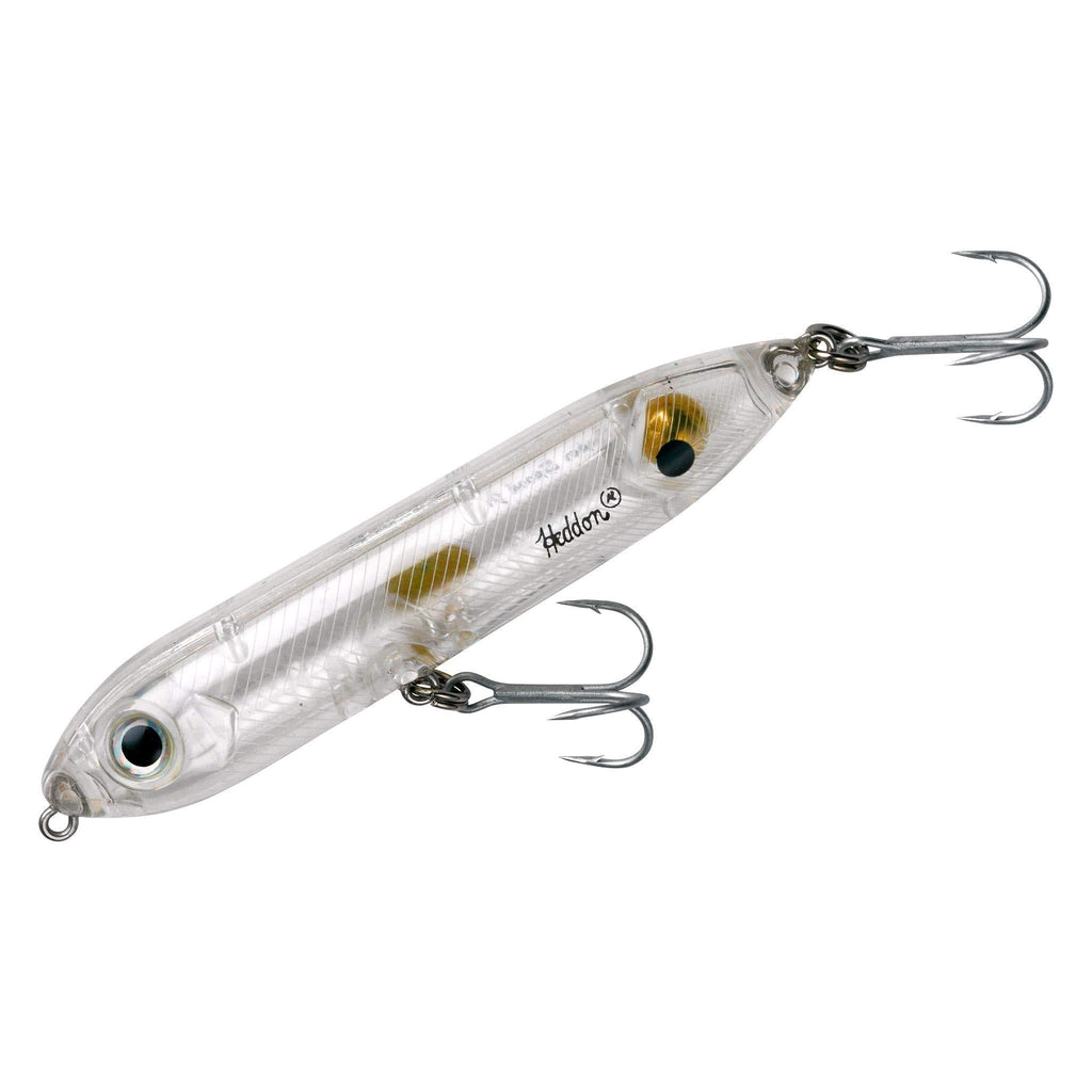 [AUSTRALIA] - Heddon Super Spook Topwater Fishing Lure for Saltwater and Freshwater Clear Super Spook Jr (1/2 oz) 