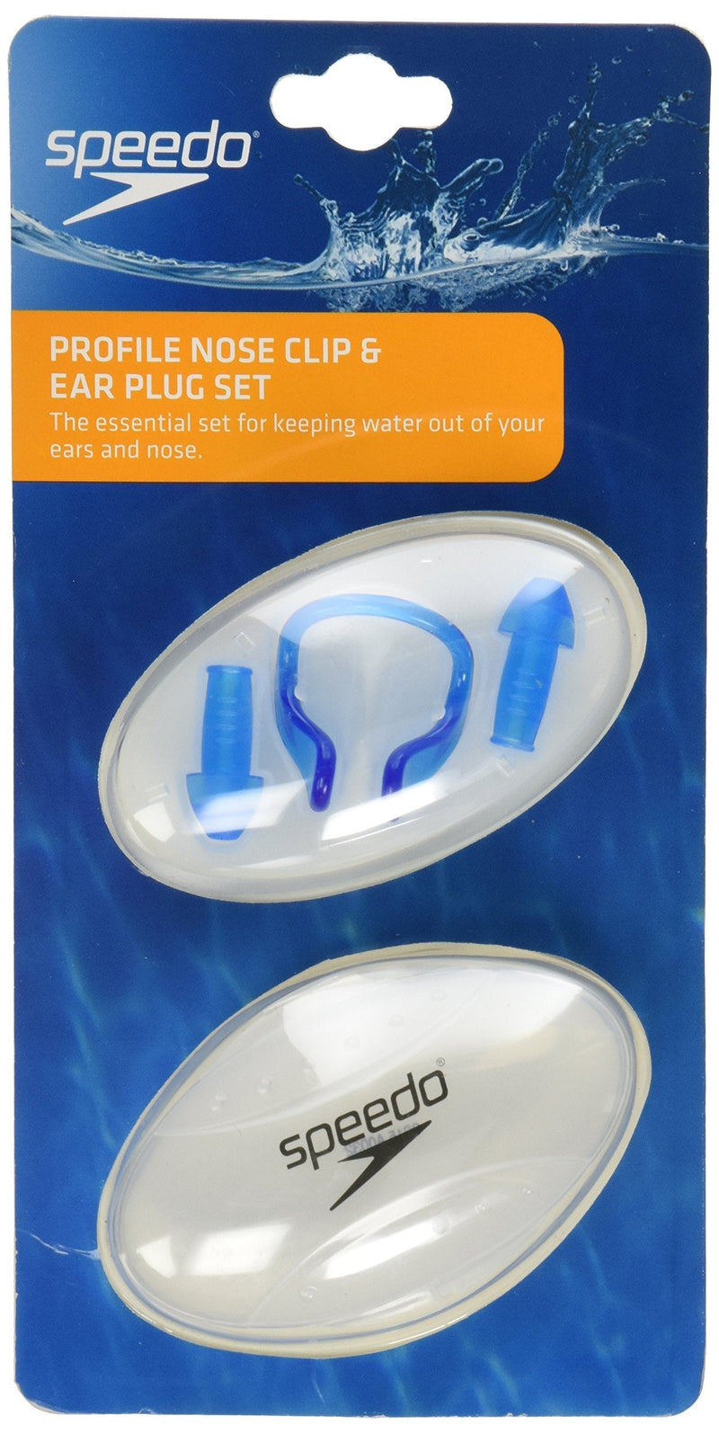 [AUSTRALIA] - Speedo Profile Nose Clip/Ear Plug Set One Size Blue 