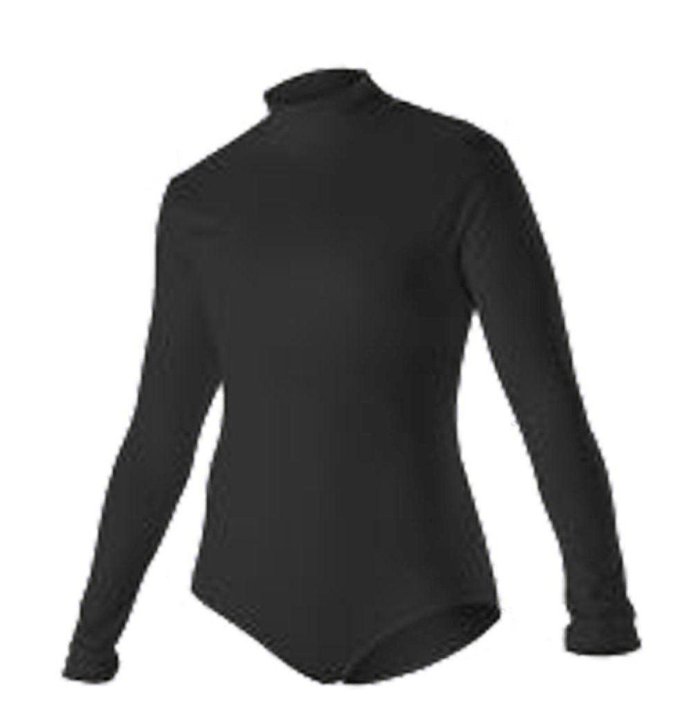 [AUSTRALIA] - Alleson Youth Body Suit-Black-Large 