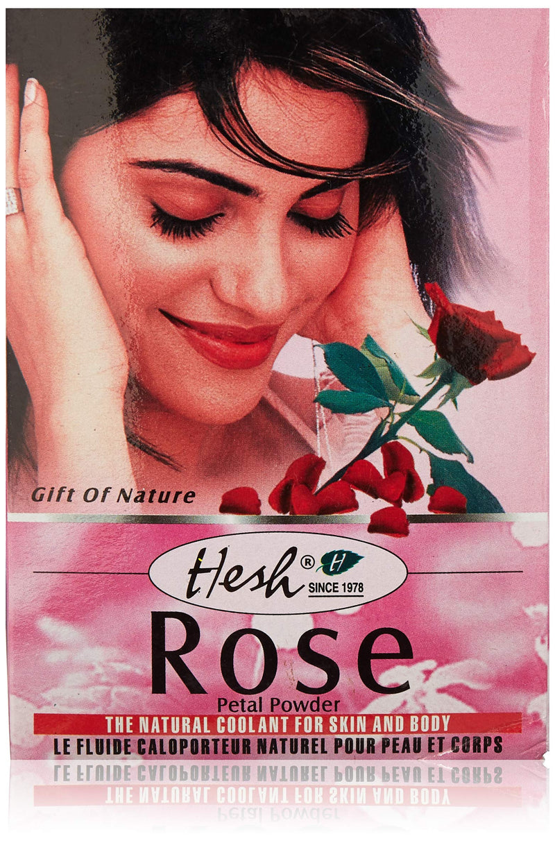Hesh Rose petal powder Herbal 100gms - BeesActive Australia