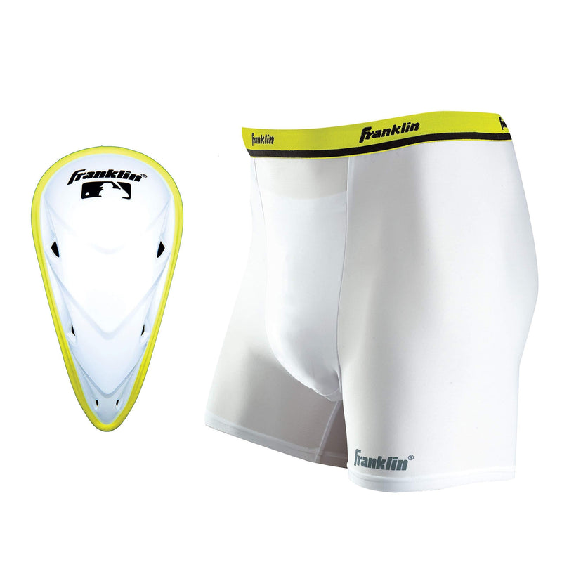 Franklin Sports Compression Shorts with Cup - Youth and Adult Sizes Large - BeesActive Australia